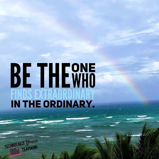 Be the one