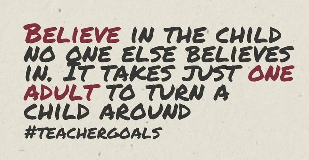 Believe in the child