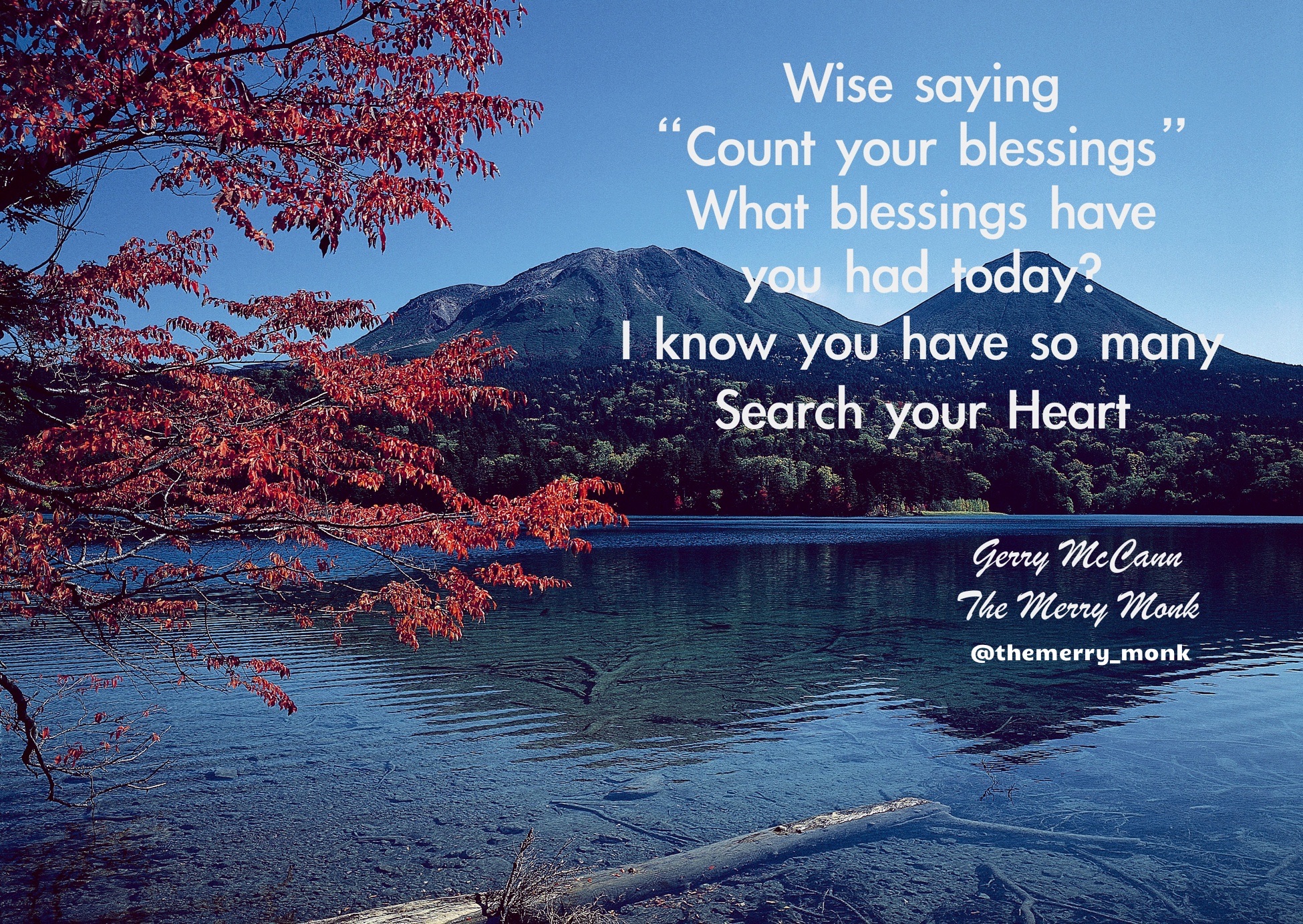 Count Your Blessings