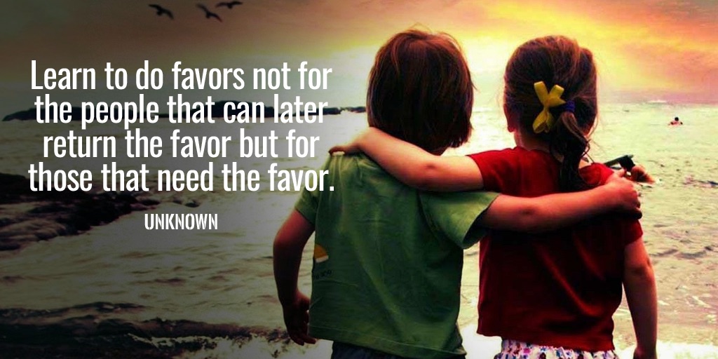 Favors quote