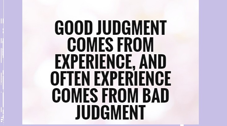 Good Judgement