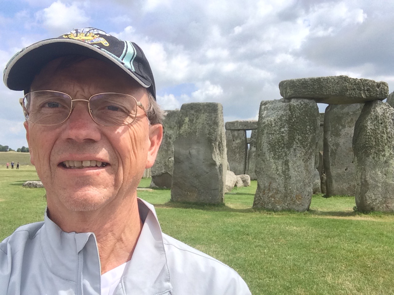 Doug at Stonehenge