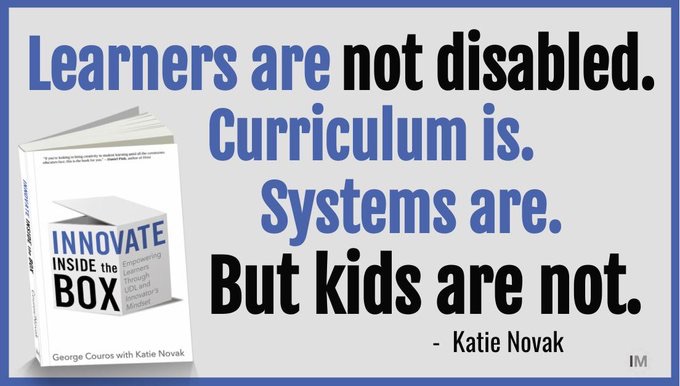 Learners are not disabled