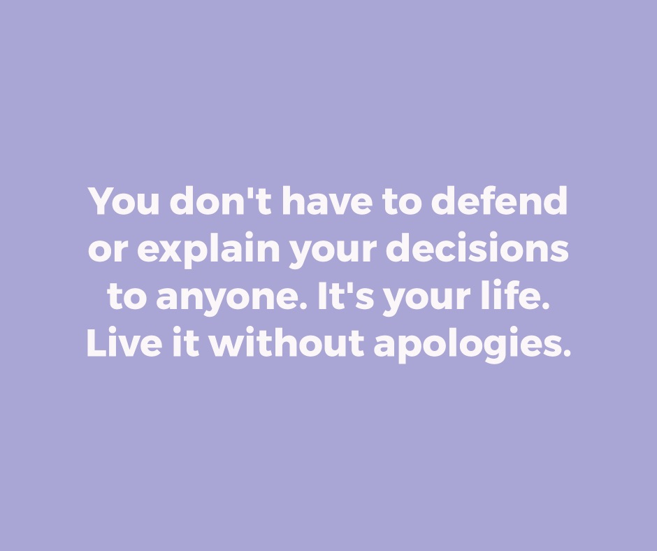 Live Without Apologies