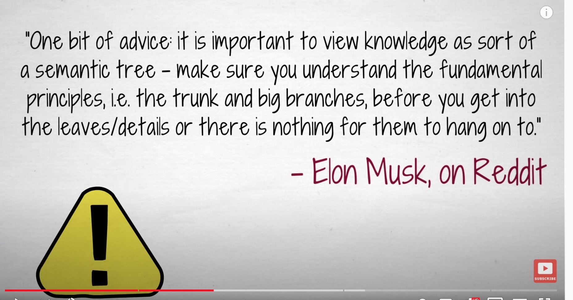 Musk's Learning Treen