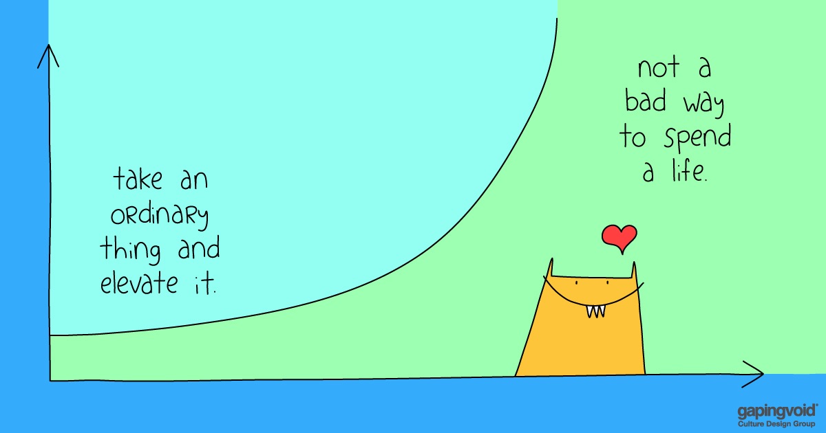 Ordinary thing elevated