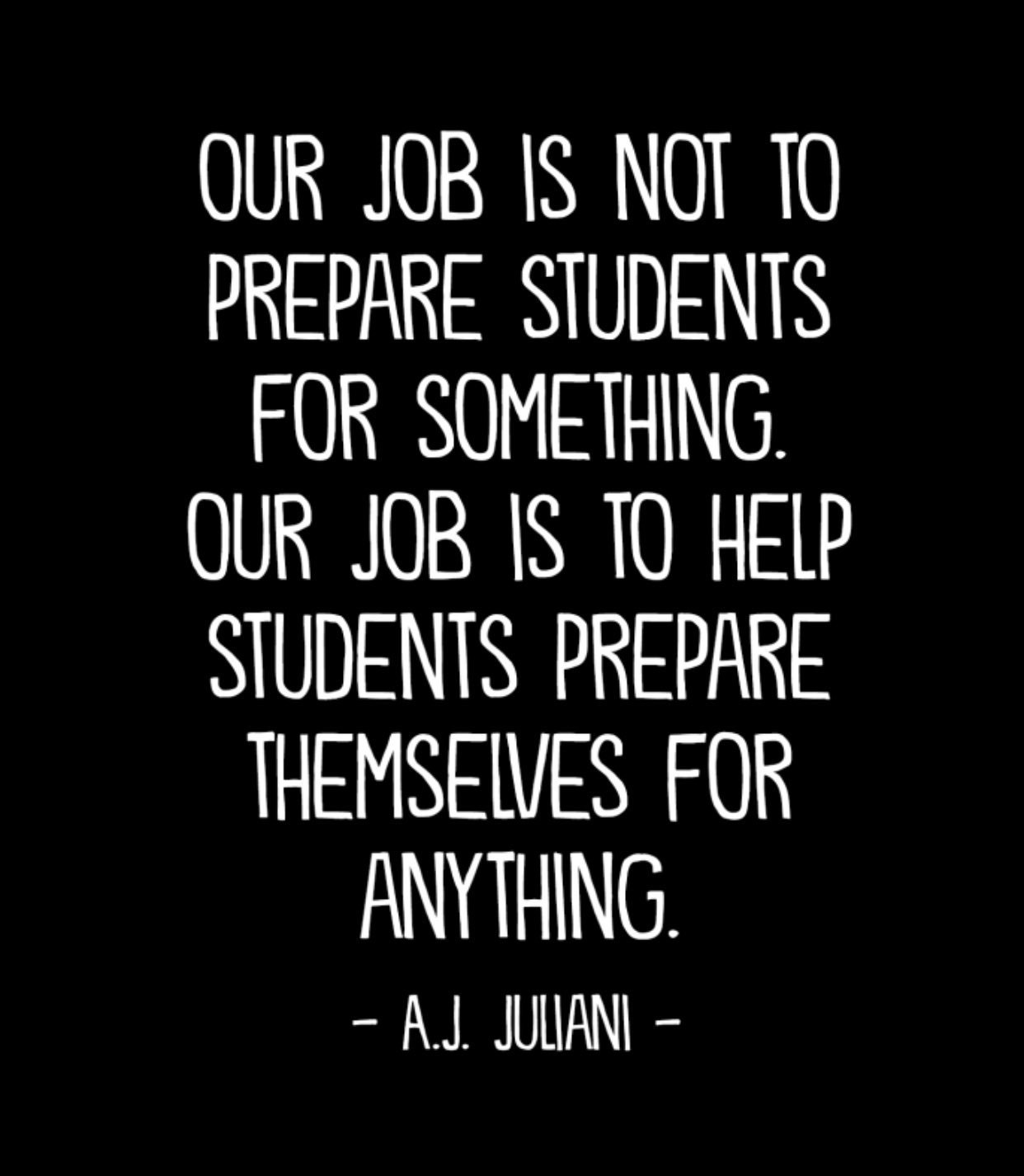 Preparing Students