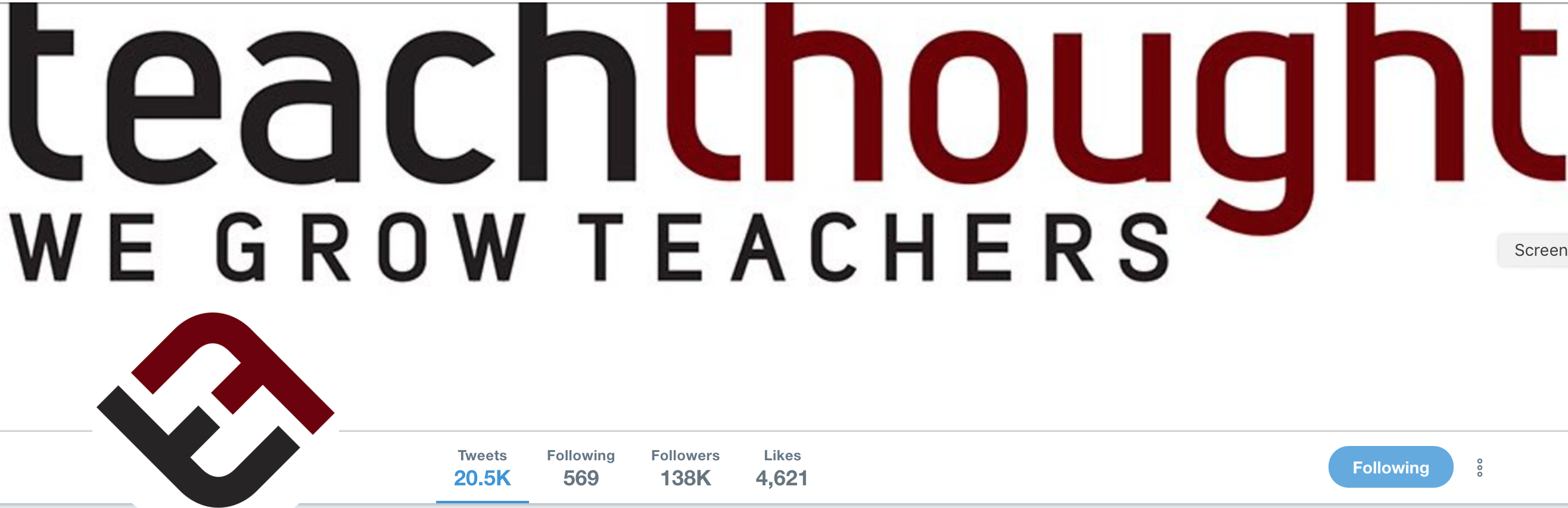 Teachthought on Twitter